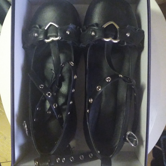 Black BYOMIGY Mary Janes - Picture 1 of 5